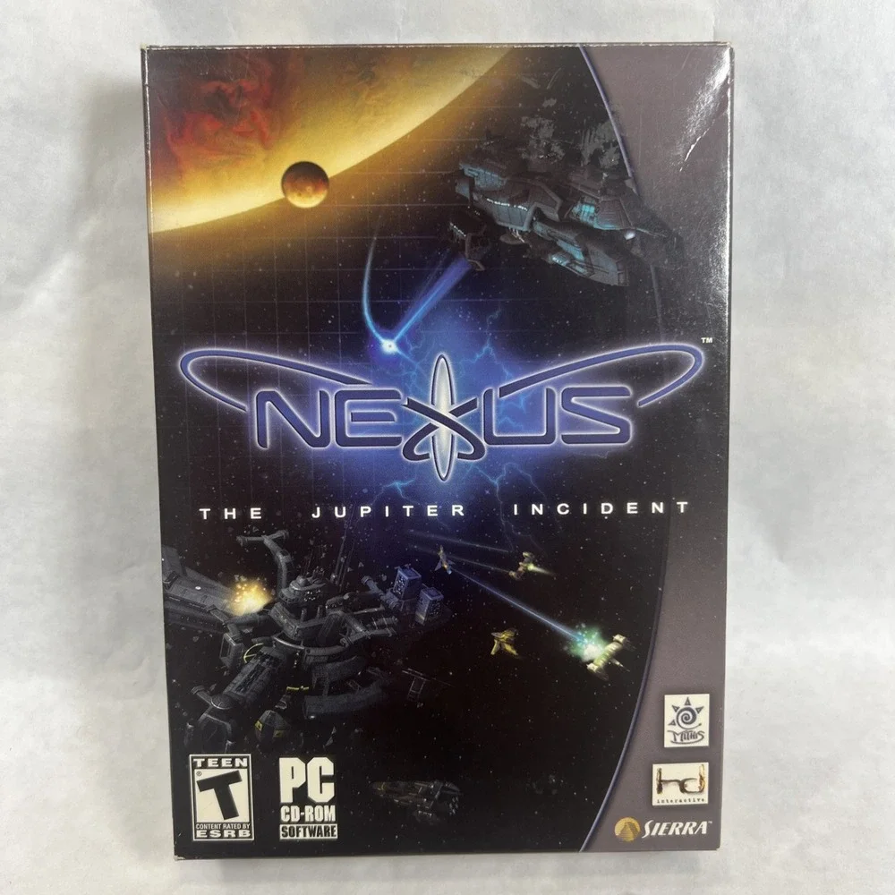 Nexus: The Jupiter Incident (PC, 2005). Box With Manuals And 2‎ Discs.